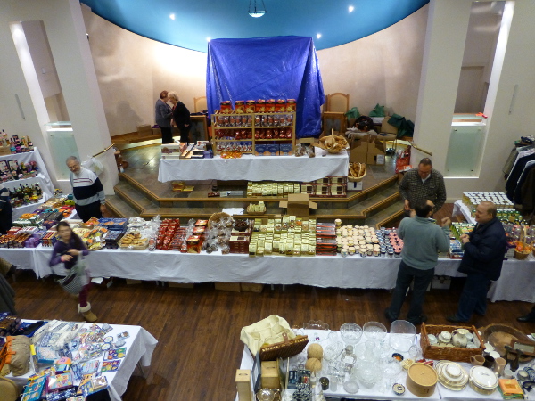 Bazaar stalls