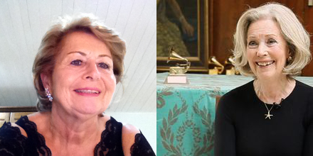 Mira Ross and Lady Solti